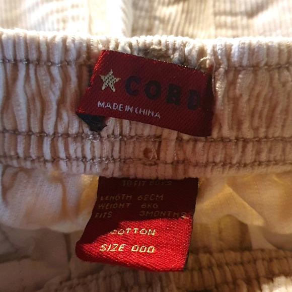 Size 000 Corduroy pants - Picture 4 of 5